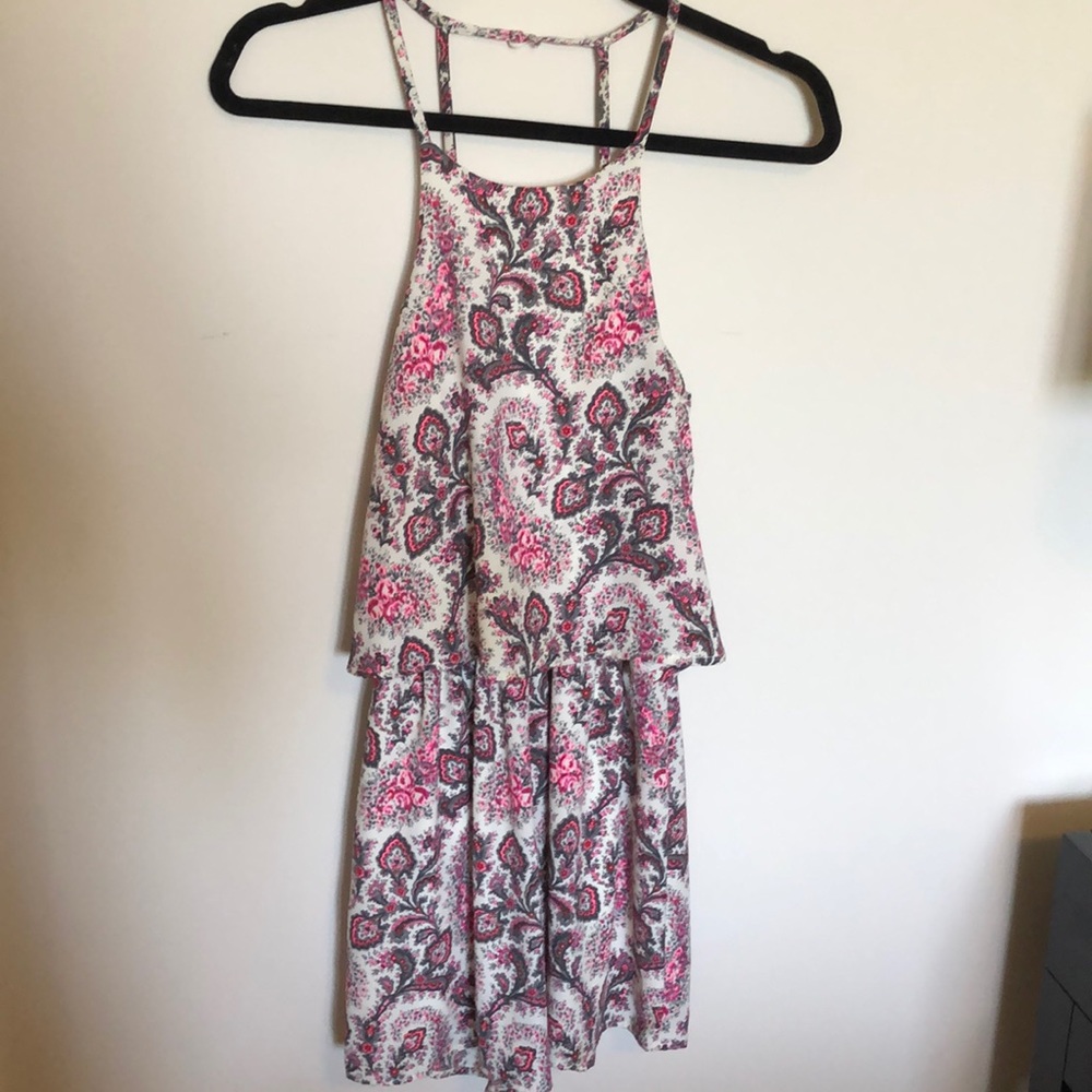 Floral Print Romper